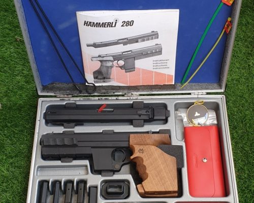 Pistola Hammerli 280 + kit conversión