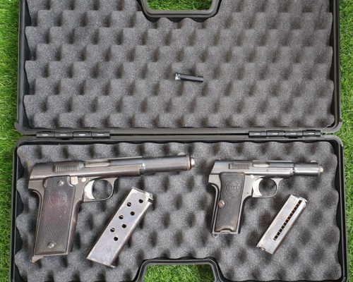 Pareja histórica de pistolas ASTRA 400 y 300 9mm