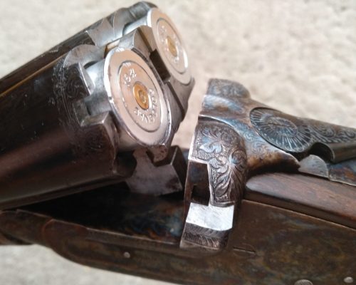 ESCOPETA PARALELA ÚNICA: ARRIZABALAGA CINCO CIERRES EXPULSORA