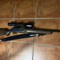 Rifle FN Bar I, con monturas Apel y visor Schmidt Bender 2,5-10/ 56 Reticula iluminada. Apel