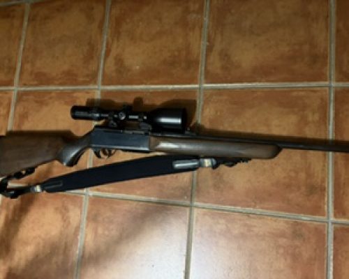 Rifle FN Bar I, con monturas Apel y visor Schmidt Bender 2,5-10/ 56 Reticula iluminada. Apel