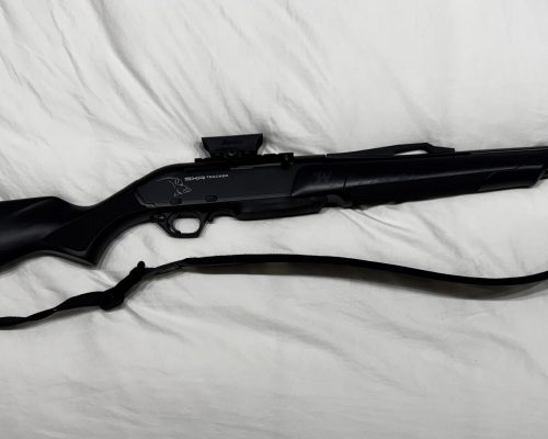 Rifle Winchester SXR tracker con Burris Fastfire III